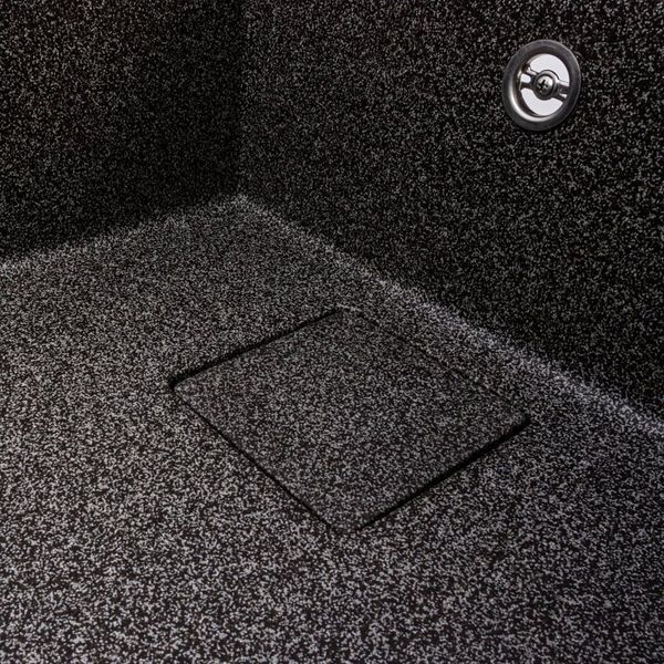 Гранітна мийка VALESO GALANS 7850 матова Графіт 51251 фото