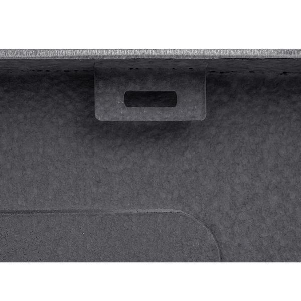Комплект кухонной мойки Kroner KRP Geb&uuml;rstet 63х50HM ST15 BLK SL43832 фото