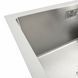 Кухонная мойка Platinum Handmade нержавейка 78*50 L (одно отверстие, квадратный сифон, 3,0/1,0 мм) 37682 фото 5
