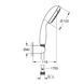 Душевой набор Grohe QuickFix Vitalio Start 100 27950000 CV030600 фото 2