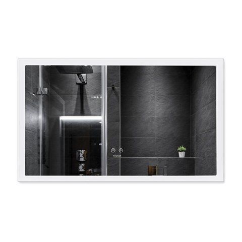 Дзеркало Kroner KRP Spiegel HR3 - 10060 з LED-підсвічуванням та антизапотіванням CV030038 фото
