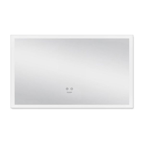 Дзеркало Kroner KRP Spiegel HR3 - 10060 з LED-підсвічуванням та антизапотіванням CV030038 фото