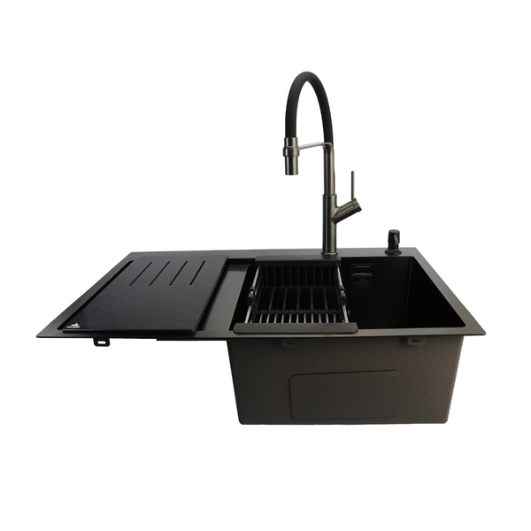 Обробна дошка для кухонних мийок Pllen&oacute; nero sink ST9705 фото