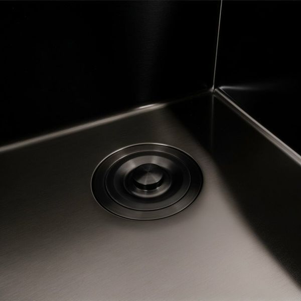 Комплект кухонної мийки Platinum Handmade 40*50 PVD pl23799 фото