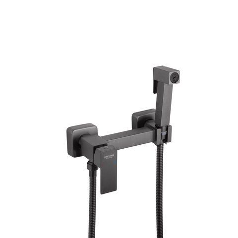 Набор для гигиенического душа со смесителем Kroner KRP Edelstahl Kubus - PVD052 CV035510 фото