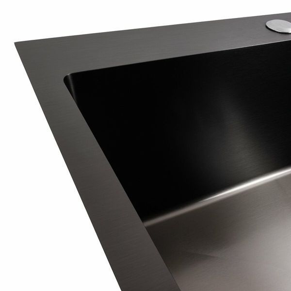 Комплект кухонной мойки Platinum 60*50 PVD TH36 pl84388 фото