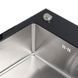 Кухонна скляна мийка Germece Handmade Black Glass (600х510х200) 2745 фото 5