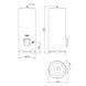 Водонагрівач Ariston INITIO XP 300 STAB 570 THER MO EU з мокрим ТЕНом 3000597 CV034044 фото 2