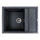Гранитная мойка для кухни Platinum 6550 LOTOS матовый. 41447 фото 1