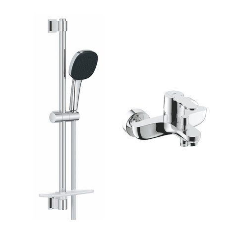 Змішувач для ванни Grohe QuickFix Get з душевою стійкою Vitalio Comfort 110 3288726929 CV036748 фото