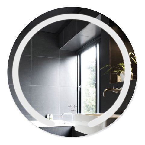 Дзеркало Kroner KRP Spiegel R1 - 6060 з LED-підсвічуванням та антизапотіванням CV030041 фото