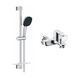 Смеситель для ванны Grohe QuickFix Get с душевой стойкой Vitalio Comfort 110 3288726929