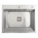 Кухонна мийка Platinum Handmade 60*50 (600x500x230 мм) HSB нержавійка 37669 фото 1