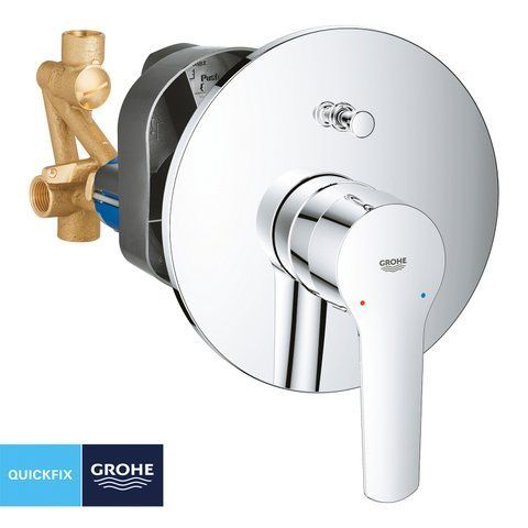 Змішувач прихованого монтажу для ванни Grohe QuickFix Start 23558002 на 2 споживача CV030581 фото