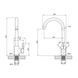 Змішувач для кухні Agua Acero - INOX035 CV023285 фото 10