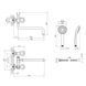 Змішувач для ванни Kroner KRP Hamburg - C071 CV014914 фото 4