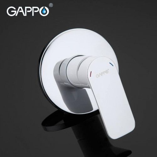 Вбудований гігієнічний душ GAPPO G7248, білий/хром 464 фото