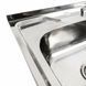 Кухонная мойка из нержавеющей стали Platinum ПОЛИРОВКА 5050 (0,7/160 мм) 11725 фото 6