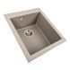 Гранітна мийка для кухні VALESO 4150 SOKIL матовий Титан 49195 фото 2