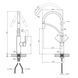 Смеситель для кухни Kroner KRP Ersel - C03900BLK CV033801 фото 2