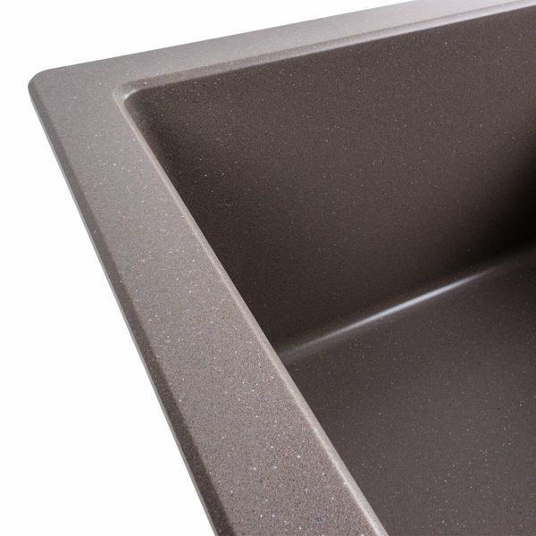 Гранитная мойка для кухни Platinum 5851 ARIA матовая Дюна 41623 фото
