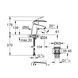 Змішувач для раковини Grohe Start S-Size 23550001 CV031928 фото 3