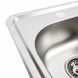Кухонная мойка из нержавеющей стали Platinum ДЕКОР 3838 (0,6/160 мм) 11739 фото 6
