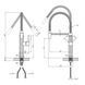 Смеситель для кухни Kroner KRP Ersel - SCH03999 CV033802 фото 2