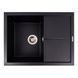 Гранітна мийка VALESO CRIPTA 6550 матова Чорна