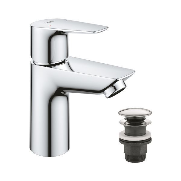 Змішувач для раковини Grohe QuickFix Start Edge S-Size 23898001 з донним клапаном CV031932 фото