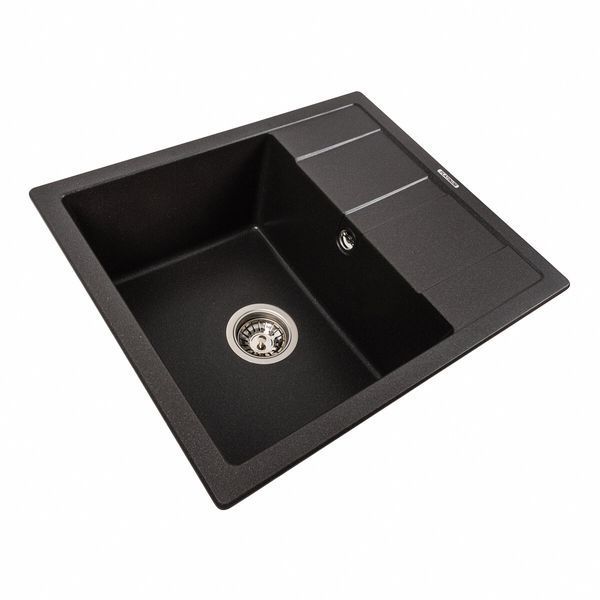 Гранітна мийка для кухні Platinum 5851 ARIA матовий Моріон 41624 фото
