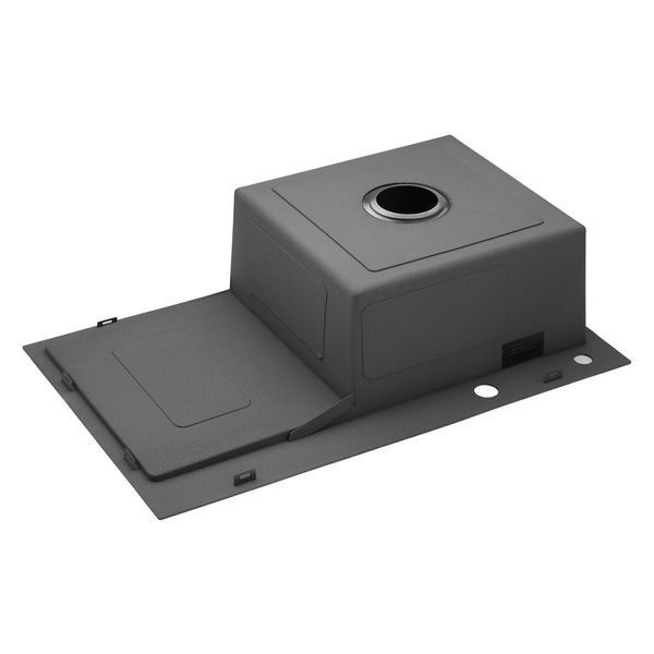 Комплект кухонной мойки Kroner KRP Schwarze - 7849RHM PVD ST4303 ST42176 фото