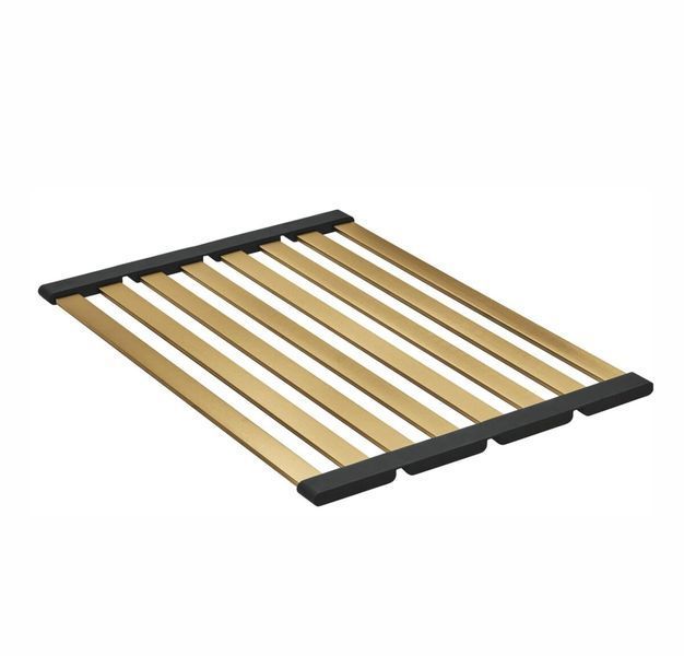 Комплект кухонної мийки Platinum 60*50 PVD ST4313 Gold SL2355 фото