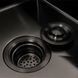 Кухонна мийка CM 78*50 L чорна PVD VALESO Handmade (круглий сифон 3,0/0,8) 45905 фото 1