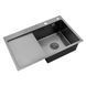 Комплект кухонной мойки Kroner KRP Schwarze - 7849RHM PVD ST4303 ST42176 фото 5