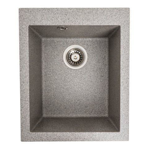 Гранітна мийка для кухні Platinum 4150 SOKIL матова (сіра) 38990 фото