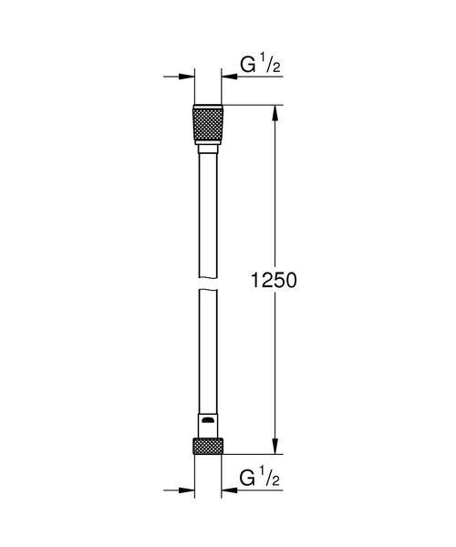 Silverflex Longlife Душовий шланг 1250 (26335000) 26335000 фото