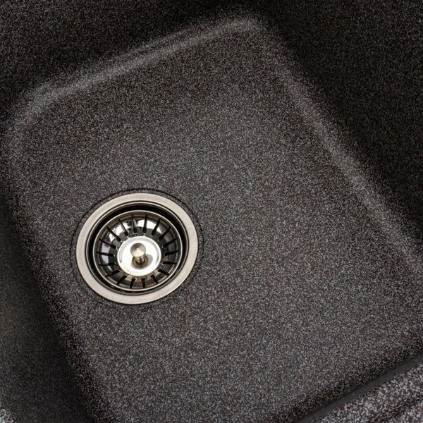 Гранітна мийка для кухні Platinum 7950 Equatoria матовий Мікс 36399 фото