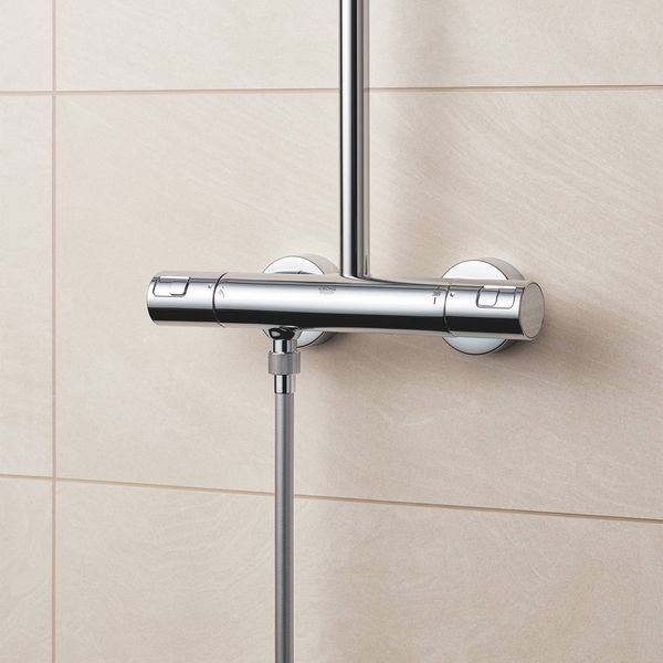 Душова система термостатична Grohe QuickFix Vitalio Start System 250 Cube 26696000 CV033052 фото