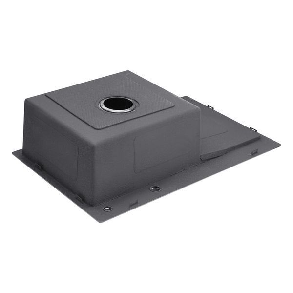 Комплект кухонной мойки Kroner KRP Schwarze 7849LHM PVD ST4303 ST42121 фото