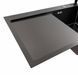 Кухонна мийка CM 78*50 R чорна PVD VALESO Handmade (круглий сифон 3,0/0,8) 45906 фото 4