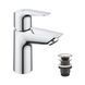 Змішувач для раковини Grohe QuickFix Start Edge S-Size 24199001 з донним клапаном CV031938 фото 3