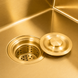 Комплект кухонної мийки Platinum 50*50 PVD ST4313 Gold SL2741 фото 7