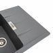 Гранитная мойка для кухни Platinum 7850 ROMA матовая Серый муссон 38759 фото 5