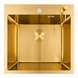 Комплект кухонної мийки Platinum 50*50 PVD ST4313 Gold SL2741 фото 2