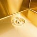 Комплект кухонної мийки Platinum 60*50 PVD ST4314 Gold SL2356 фото 6
