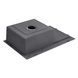 Комплект кухонной мойки Kroner KRP Schwarze 7849LHM PVD ST4303 ST42121 фото 8