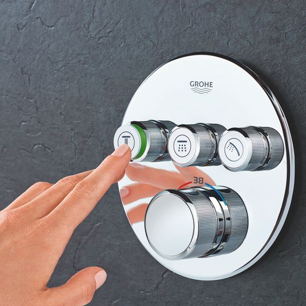 Душова система прихованого монтажу Grohe QuickFix SmartControl UA202801R3 CV030616 фото