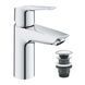Смеситель для раковины Grohe QuickFix Start S-Size 23550002 с донным клапаном CV030579 фото 1