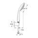 Душовий набір Grohe QuickFix Vitalio Joy 110 Mono 27324000 CV031942 фото 3